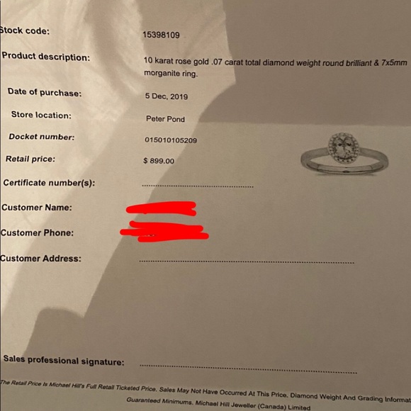 Promise ring - Picture 4 of 6